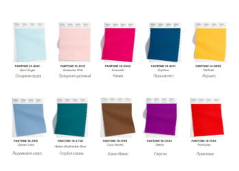 Pantone опублікував 10 найкращих кольорів на 2022 рік